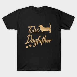 The Basset Hound Dogfather T-Shirt